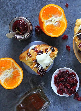 Cranberry Orange Scones 